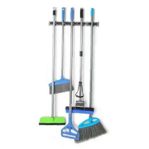 알루미늄 청소도구 거치대 벽걸이 빗자루 걸이 밀대 정리 수납 홀더 주방 욕실