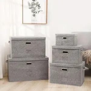 ( )원룸정리함 패브릭 중형 깔끔한 수납박스 3호