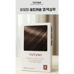 핫딜) 유유미 염색약 30ml 5회분 블랙, 다크 브라운