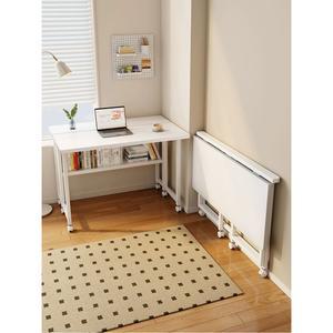 이동식 접이식 책상 틈새 120x58 1200 100x50cm 가정용 견고하게 벽걸이