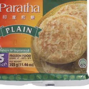 파라타 인도 페스츄리 빵 플레인 무발효 난 카레