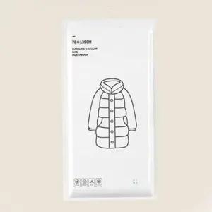 대형 겨울 옷 압축 팩 옷걸이 옷걸이형 압축 팩 의류 대형 겨울