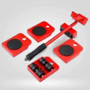 휴대용 이동식 바퀴 만능지렛대 가구이동 리프트 이사용품 가구재배치 운반용