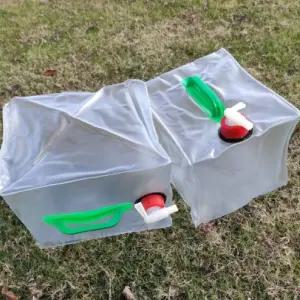 (10L)워터백 접이식 물통 캠핑용 휴대용 대용량 접이식물통 워터저그