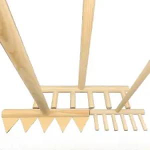 조경 도구 정원 나무 레이크 일본 야외 삼각 갈퀴 베란다텃밭 로드리스 장식품 소나무