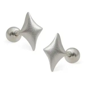 92.5 Silver 샤이닝 피어싱 한쌍판매)