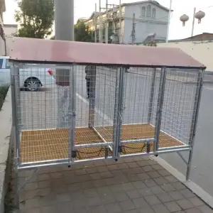 조립식 닭장 대형 문 가정용 케이지 양계장 시골 야외