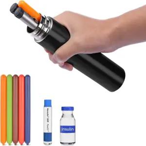 템프크 여행 케이스 TSA 승인 1-3/1-6 인슐린 펜 18시간 이상/ 33시간 이상 스팩 여행용 약물 냉각기