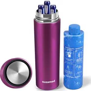 인슐린 쿨러 여행용 케이스 TSA 승인 휴대용 약물 3-4 펜 용품용 냉장 의약품 재사용 가능한 스 팩이