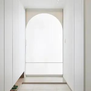 (26년 신상) 유닛슬라이딩 아치형 중형 백유리샤틴