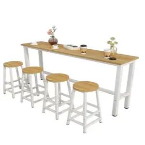 와인바 테이블 세트 홈바 식탁 원목 철제 스툴 높이조절 카페 인테리어 바체어