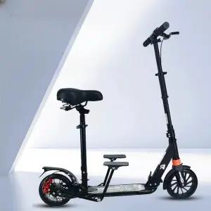 두발 킥보드 페달 알루미늄 바퀴 운동 스쿠터 아동용 접이식 라이딩