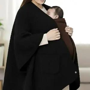 [나와니스] 올인원 코트형 겨울용 아기띠 워머[35733854]
