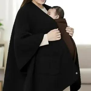 올인원 코트형 겨울용 아기띠 워머