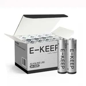 이킵 알카라인 최신제조 대용량 AA 건전지 20알