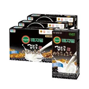 베지밀 검은콩과 아몬드호두 두유 190ml 72팩