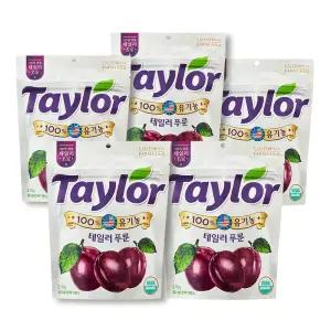 [테일러팜스 공식] 유기농 푸룬 건자두 210g x 5봉