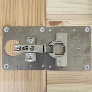 경첩 사각 경첩보강판 플레이트 싱크대 수리 보수 장롱 장농 옷장 보강대 단품