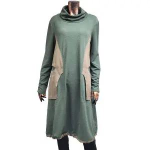 [데시데](의정부점)NP 배색 터들 원피스 DNS402