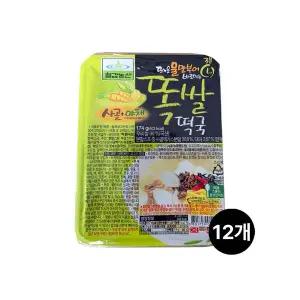 칠갑농산 똑쌀떡국 사골야채 174g x 12개