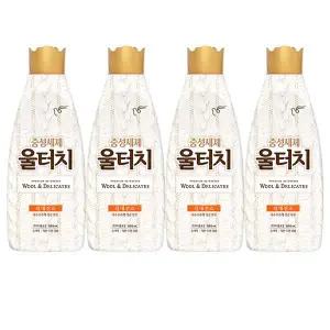 [유통기한 임박] 피죤 울터치 용기, 1L, 4개