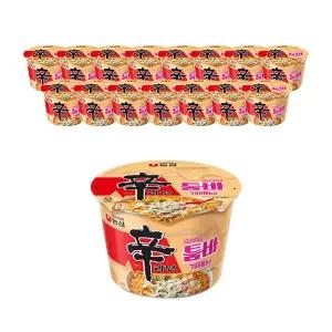 농심 신라면툼바 큰사발면, 113g, 16개