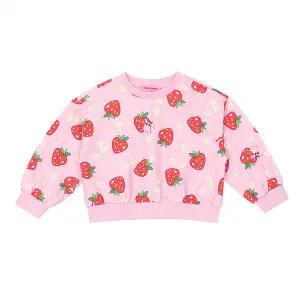 [롯데백화점]핑크드래곤 딸기 드래곤 전판 맨투맨 P44DAT050