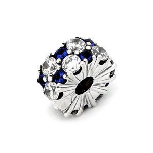 판도라 클리어 & 블루 스파클링 클립 참 799171C01