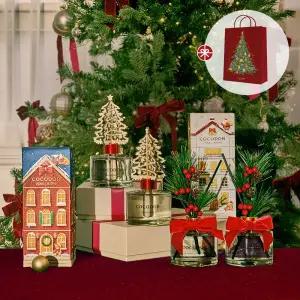 4개 코코도르 홀리데이 디퓨저 200ml 4개 l 연말 파티 집들이 선물 산타쿠키