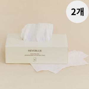 헤브블루 무표백 코튼 페이스 타올 화장솜 추천 60pX2
