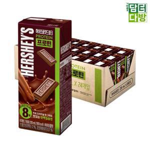 허쉬초콜릿드링크 허쉬드링크프로틴 프로틴우유 매일유업 프로틴 235ml 24팩 허쉬프로틴