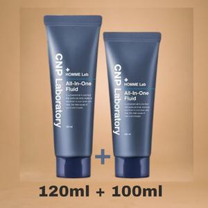 CNP 차앤박 옴므 랩 올인원 플루이드 스킨로션 210ML(120ML+100ML) X 2세