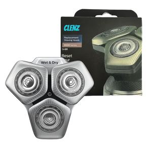 ClenZ 필립스 9000 면도날 SkinIQ S9000 프레스티지 면도기날 호환용 sh91 헤드