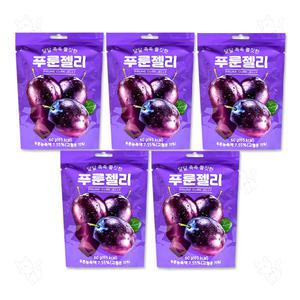 달달촉촉 쫄깃한 푸룬큐브젤리 60g 5개