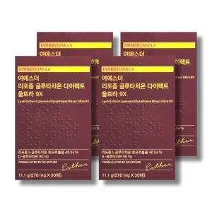 여에스더 리포좀 글루타치온 다이렉트 울트라 9X 370mg 30매 4박스 /wb