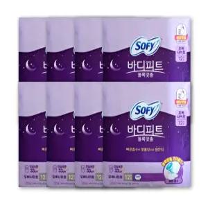 쏘피 볼록맞춤 오버나이트 12P x 8개