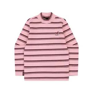 [캉골키즈](강남점)스트라이프 하프 터틀넥 티셔츠 RD 0003 핑크_ARDCUT00030PK