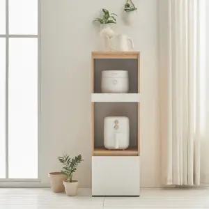 나무뜰 린츠 LPM 400 틈새 수납장 렌지대 KMN013C (착불)