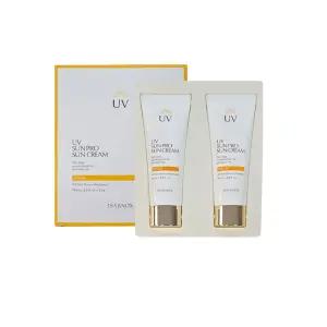 이자녹스 UV 선 프로 365 데일리 커버 선크림 듀오 세트