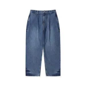 [커스텀멜로우](강남점) 블루 와이드 핏 진 CWPAA24587BUX