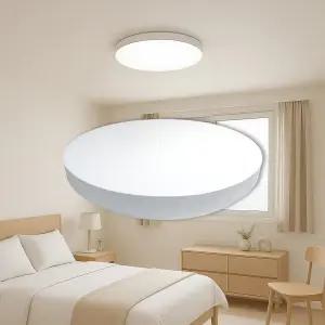 오스람 LED방등 60w 원형 흰색