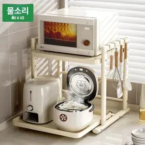 전자레인지 선반 밥통 거치대 진열장 랙 주방 렌즈대