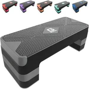 GYMAGE 유산소 운동 단계 운동을 위한 조절 가능한 스테퍼 스텝 업을 플랫폼 26.5인치 데크 4인치 6인치