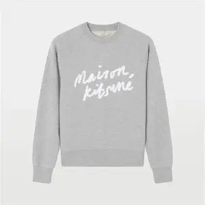 메종키츠네 로고 스웨트셔츠 FW00335KM0001 GRM