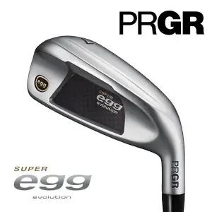 [PRGR] 슈퍼에그 남성 고반발 그라파이트 아이언 5개 세트 2024년 병행 AS보증
