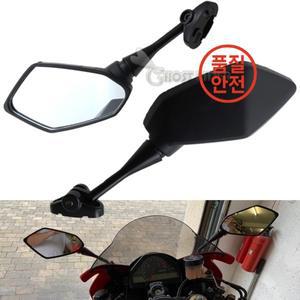 혼다 용 CBR650R 미러 오토바이 스쿠터 후면보기 카본 룩