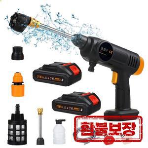 150W 무선 세척기 60바 고압 세척기 6in1 스프레이 충전식 배터리 자동차 울타리 바닥 청소 물뿌리개 자동