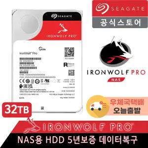 씨게이트 IronWolf Pro 32TB ST32000NT000 NAS 하드디스크