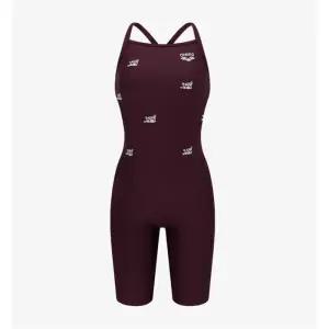 아레나 여자 선수용 반전신 수영복 4부 U165855 경기용