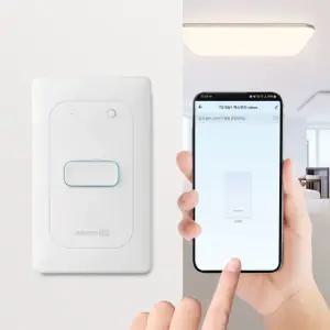 유니콘 TS-SW1 IoT 버튼식 스마트 벽스위치 1구 조명 컨트롤러